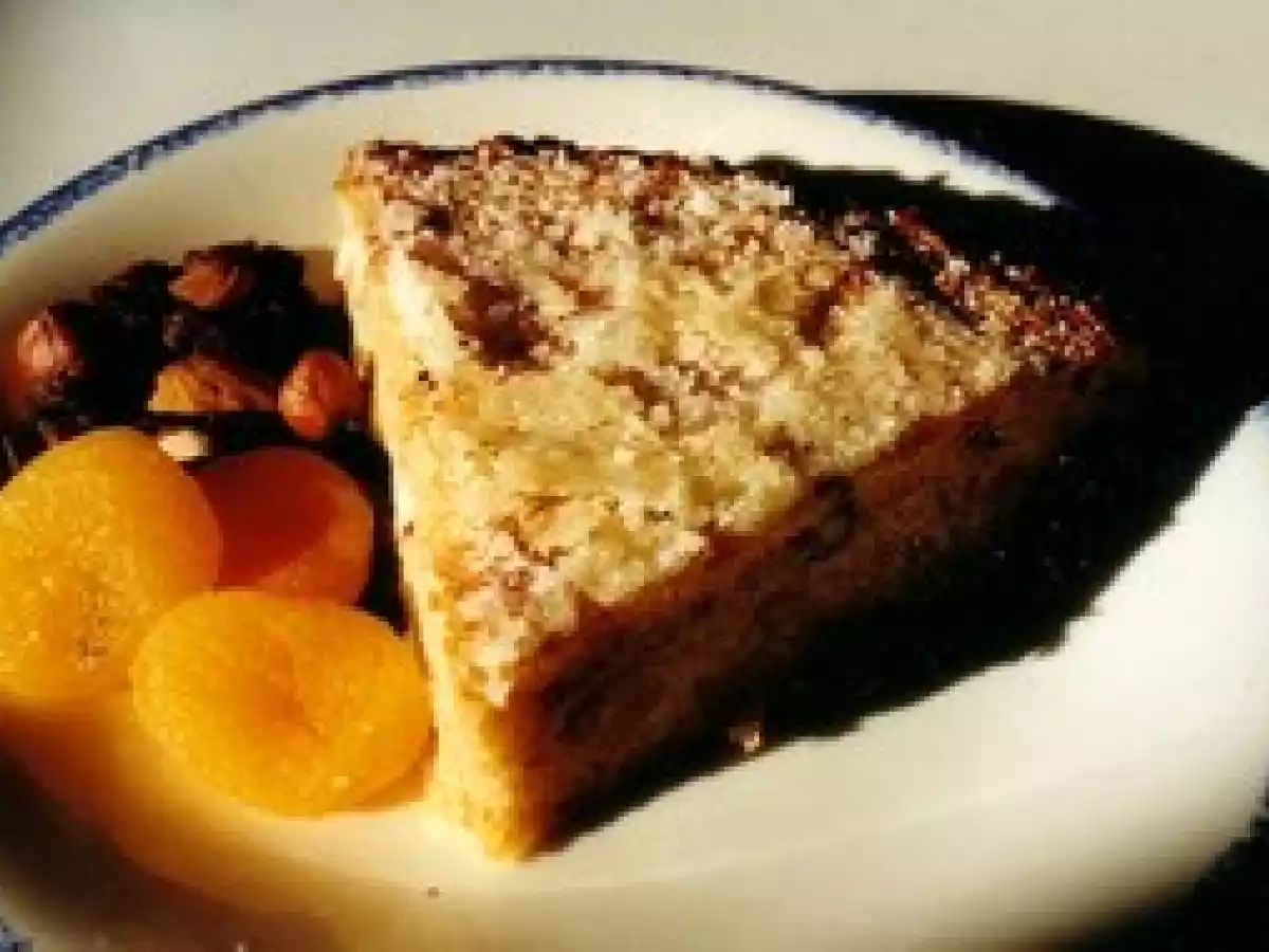 Pudding maison aux fruits d'hiver