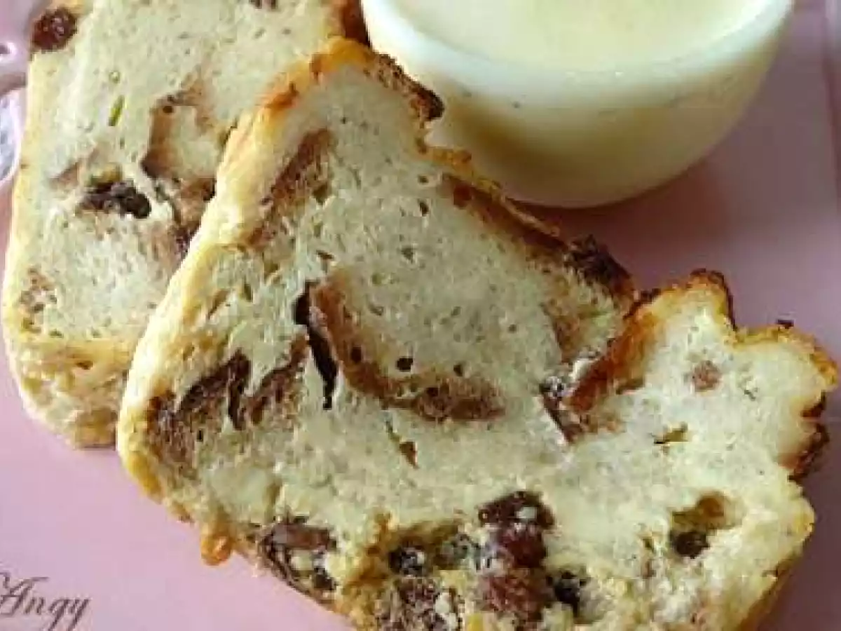 pudding oranges et raisins