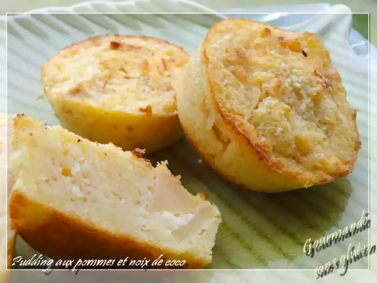 Pudding pommes raisins sans gluten ou comment utiliser un pain raté. - photo 2