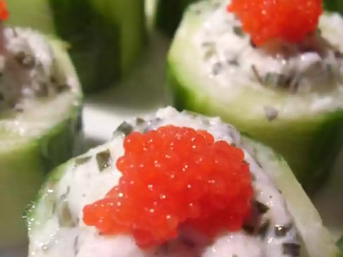 Puits de concombre au crabe.