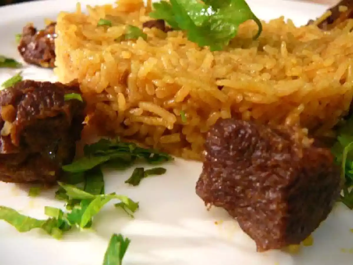 Pulao à l'agneau confit . - photo 3