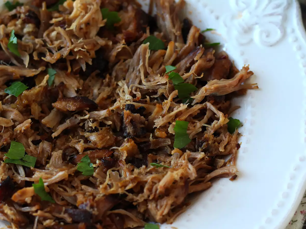 Pulled pork ou porc effiloché au air fryer - photo 2