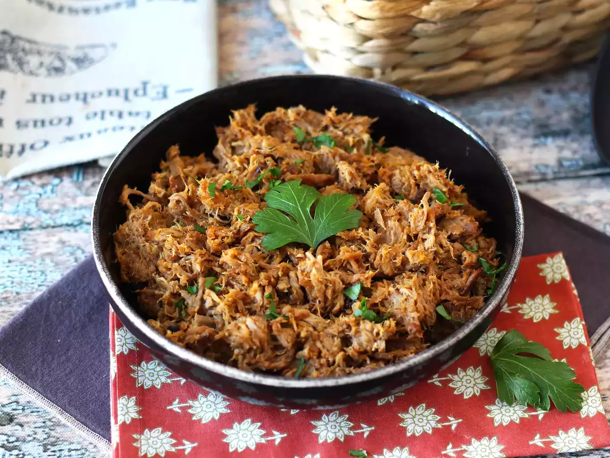 Pulled pork ou porc effiloché au Cookeo - photo 4