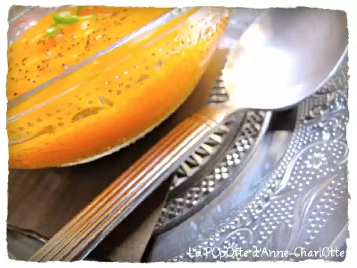 Pulpe de Mangue au CitrOn Vert et au Gingembre