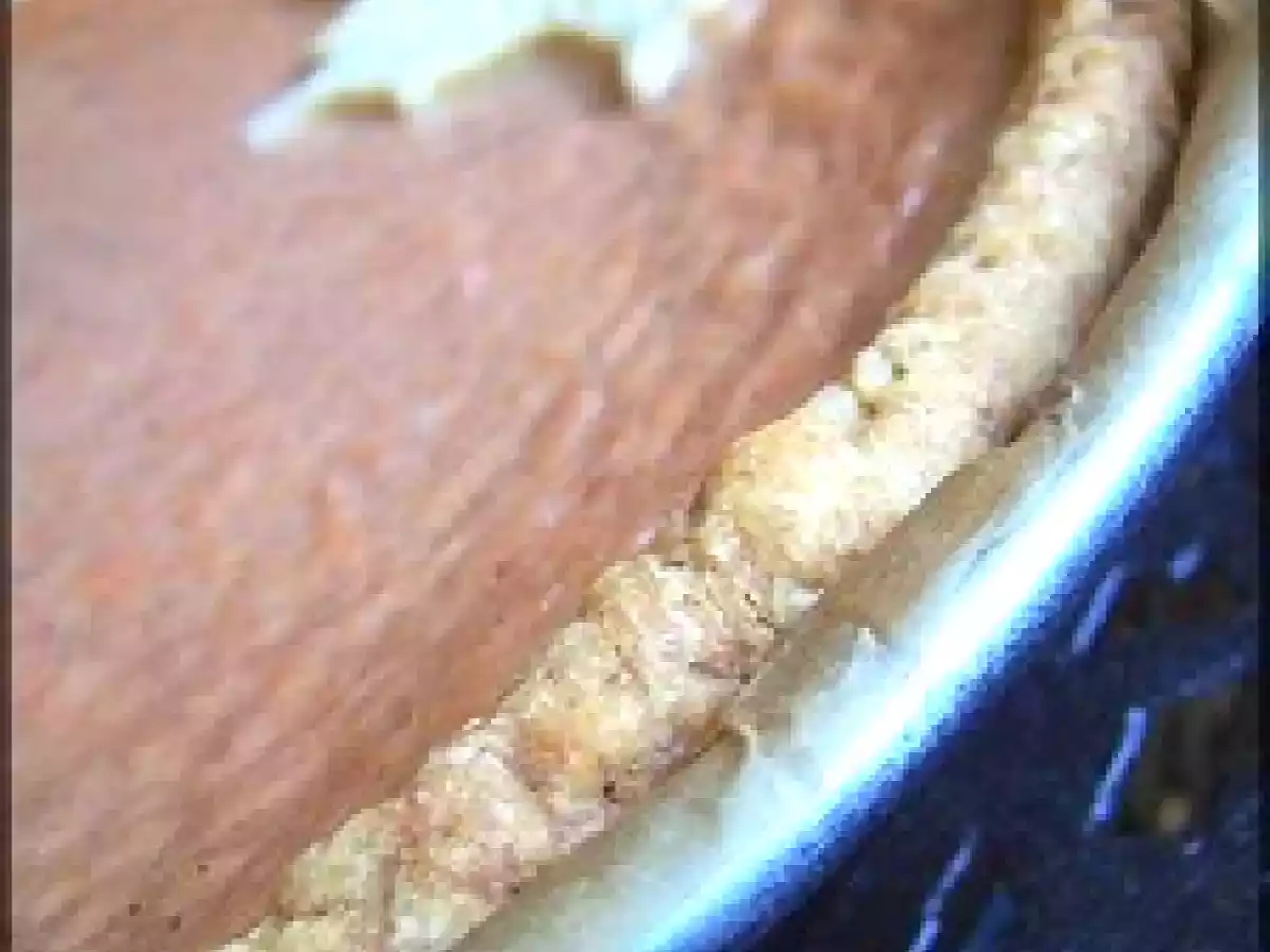 Pumpkin Pie ( Tarte américaine au potiron ) ... divine !