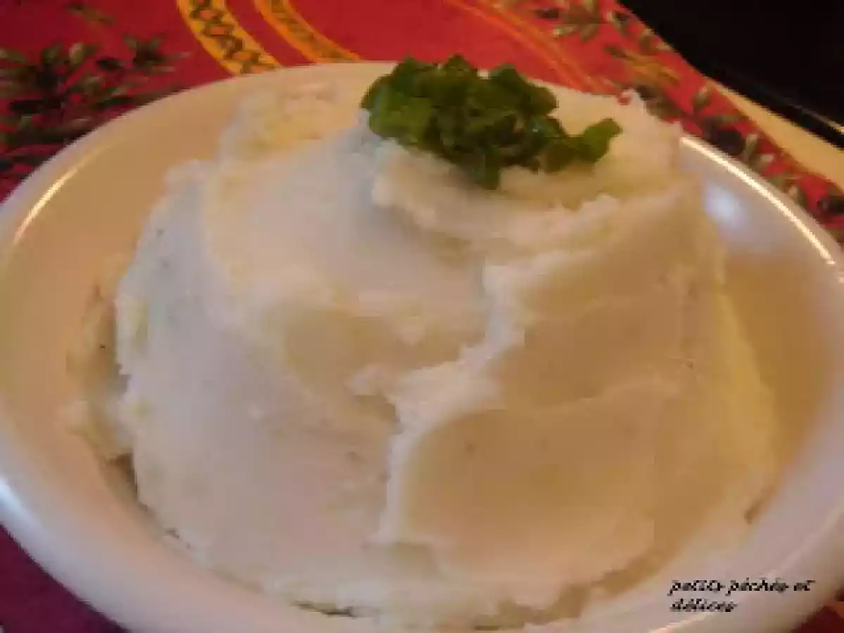 Purée à l'huile d'olive et à l'ail confit - photo 2