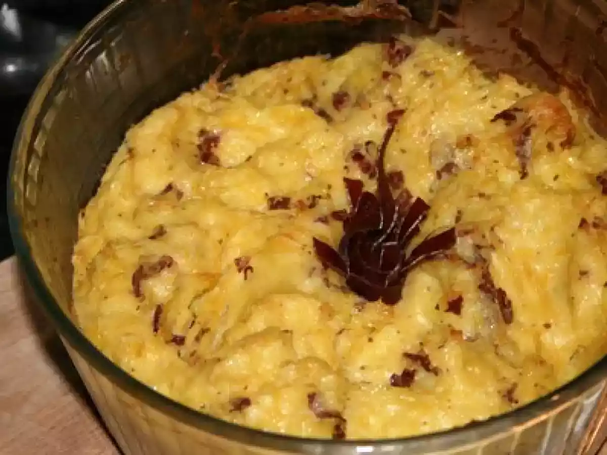 Purée à la crème fraîche et à la viande des grisons - photo 2