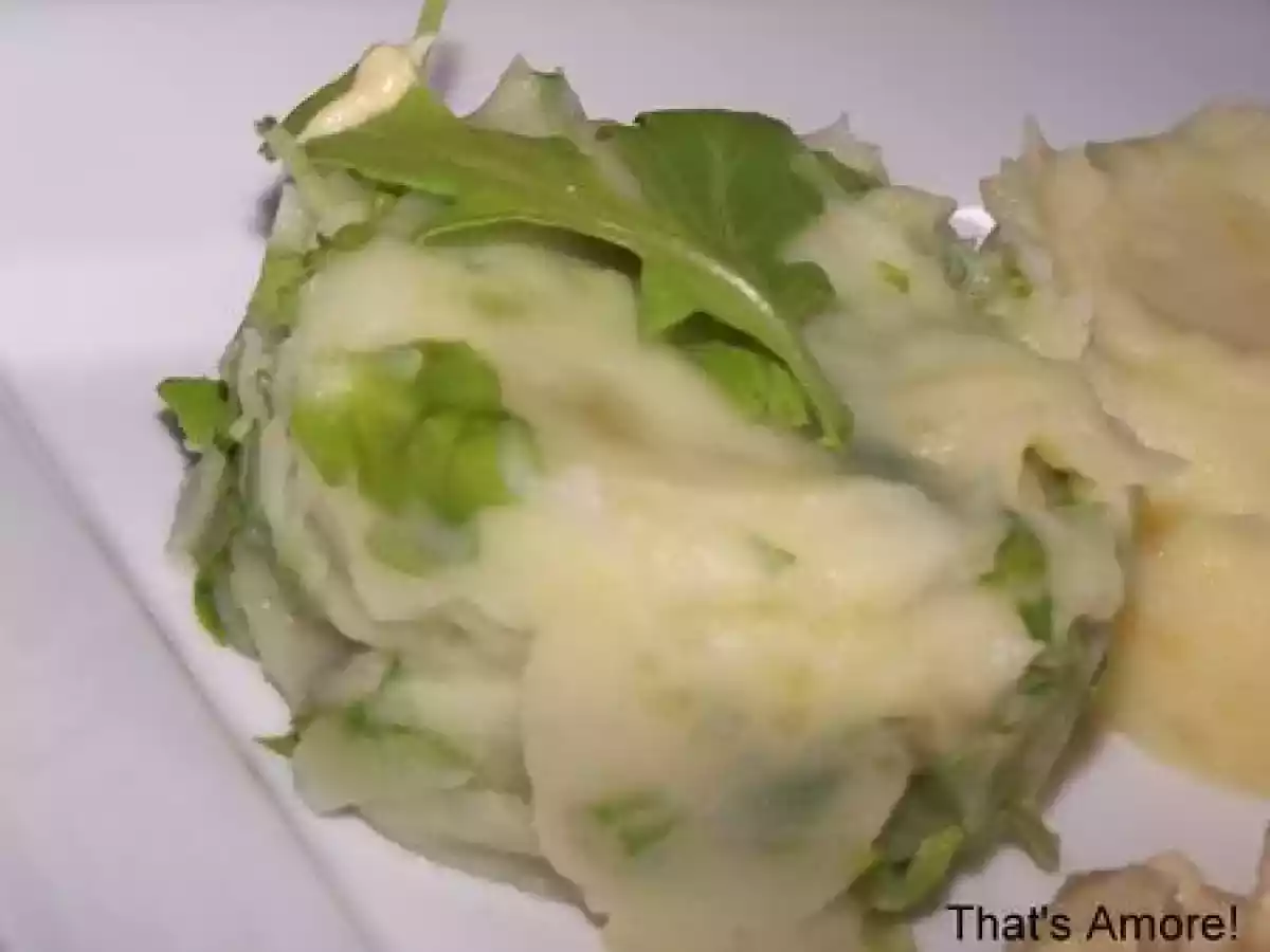 Purée à la roquette