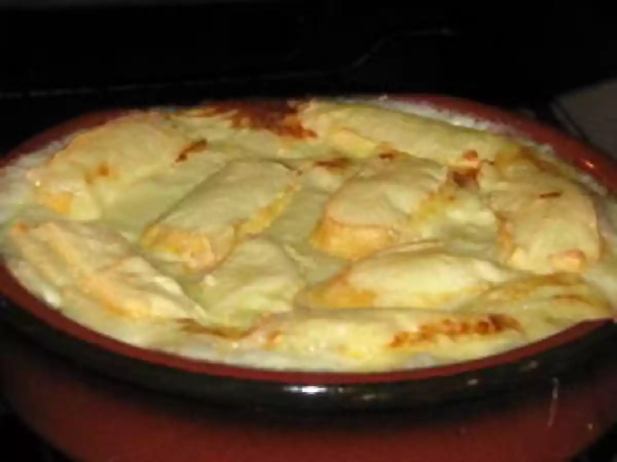 Purée aux 2 pommes et au reblochon