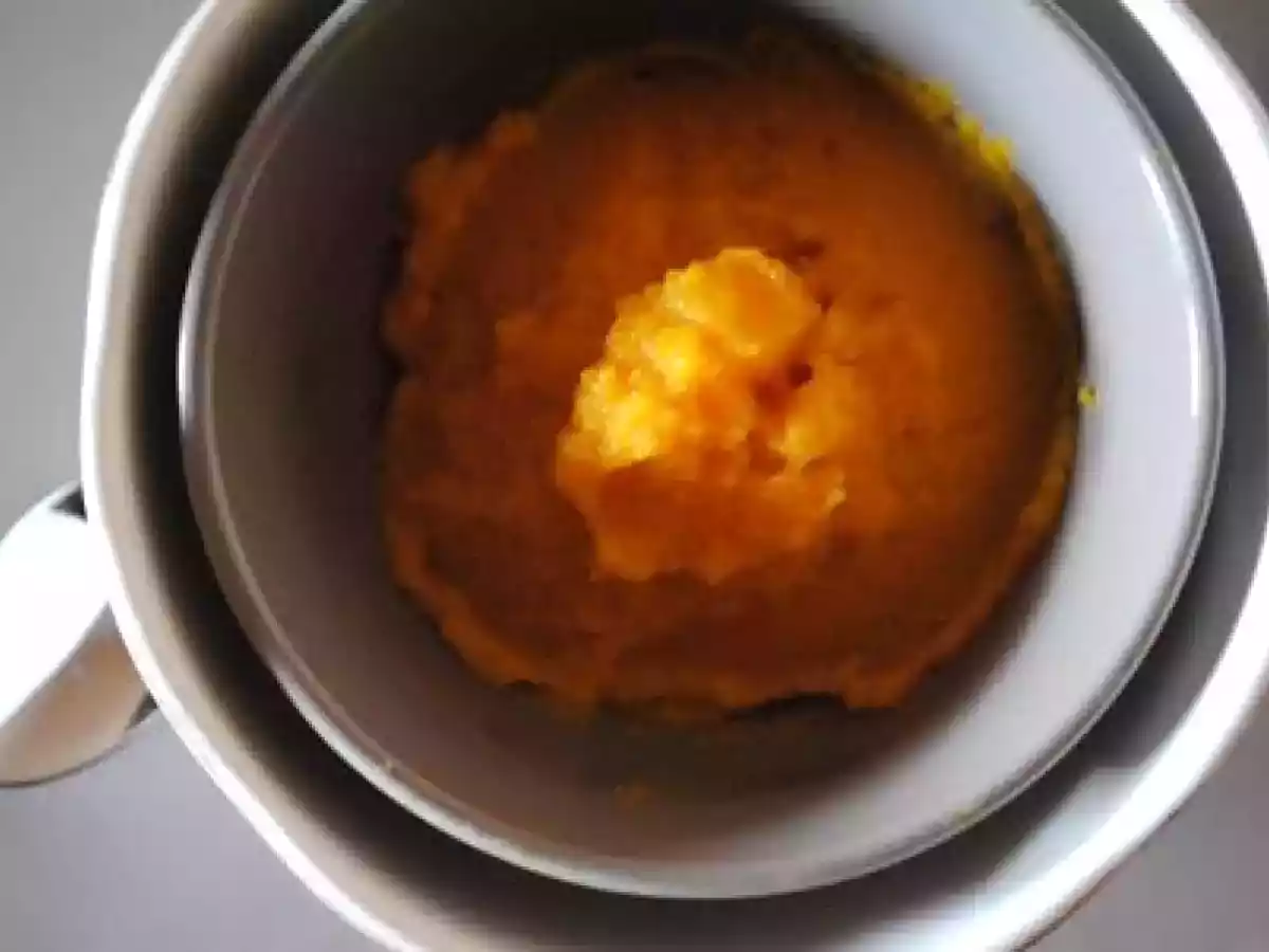 Purée de butternut et topinambour