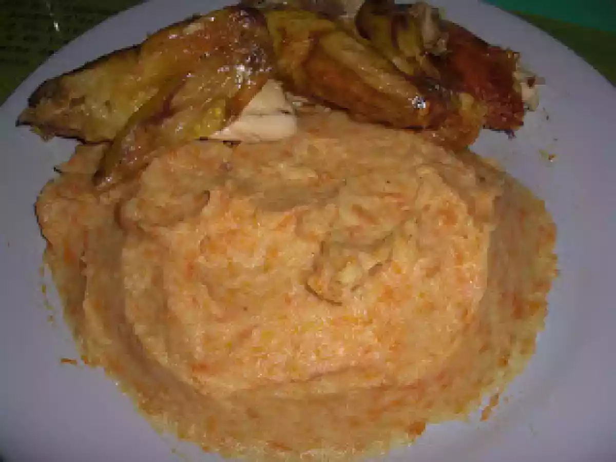 Purée de carottes et panais