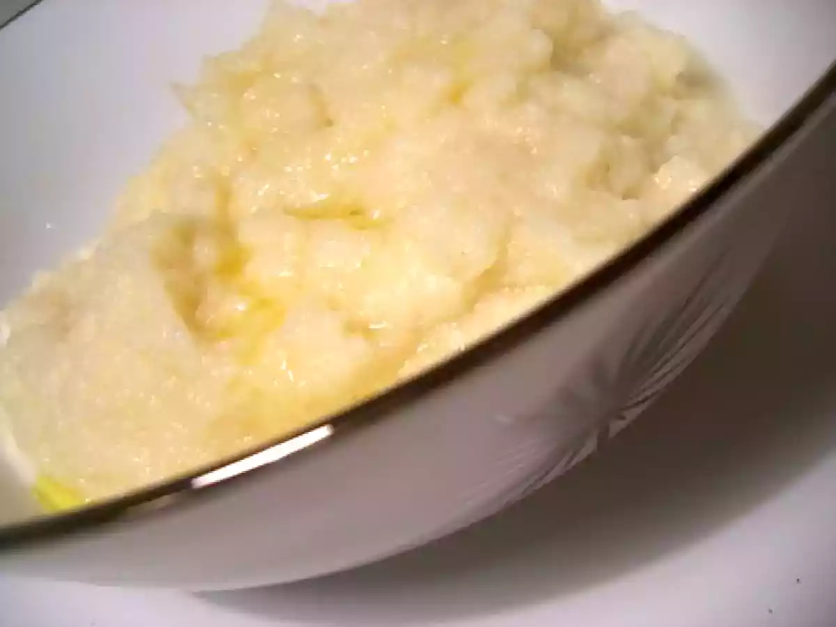 Purée de céleri à l'huile de truffe, de l'or noir dans ma cuisine