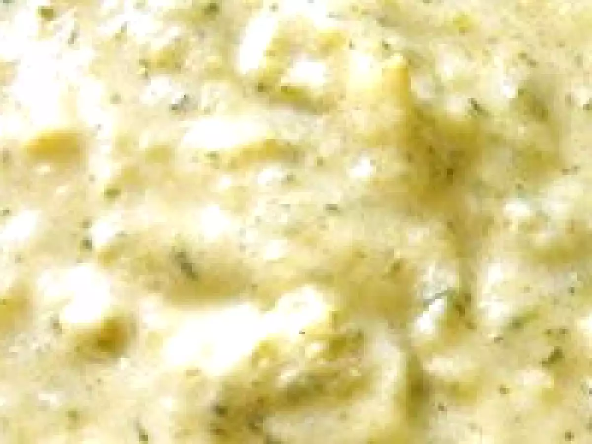 Purée de courgettes aux fines herbes