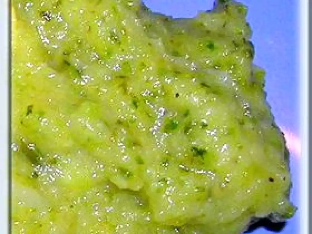 PUREE DE COURGETTES ET POIRES