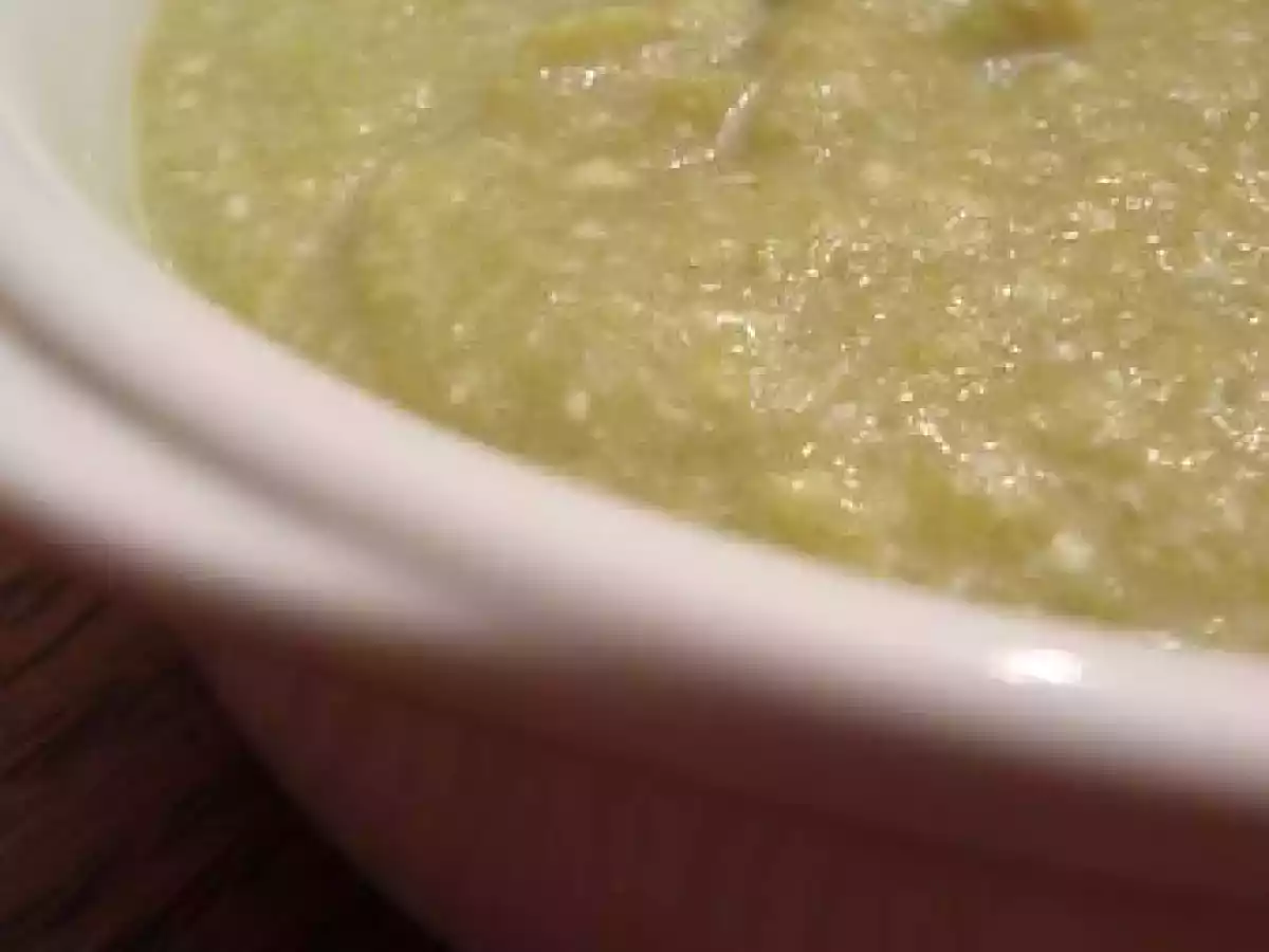 Purée de haricots verts.Recette festive #1.