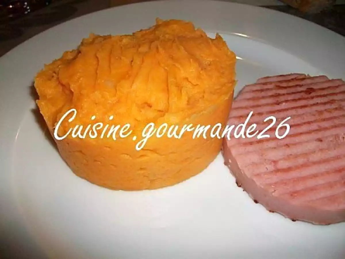 Purée de patates douches
