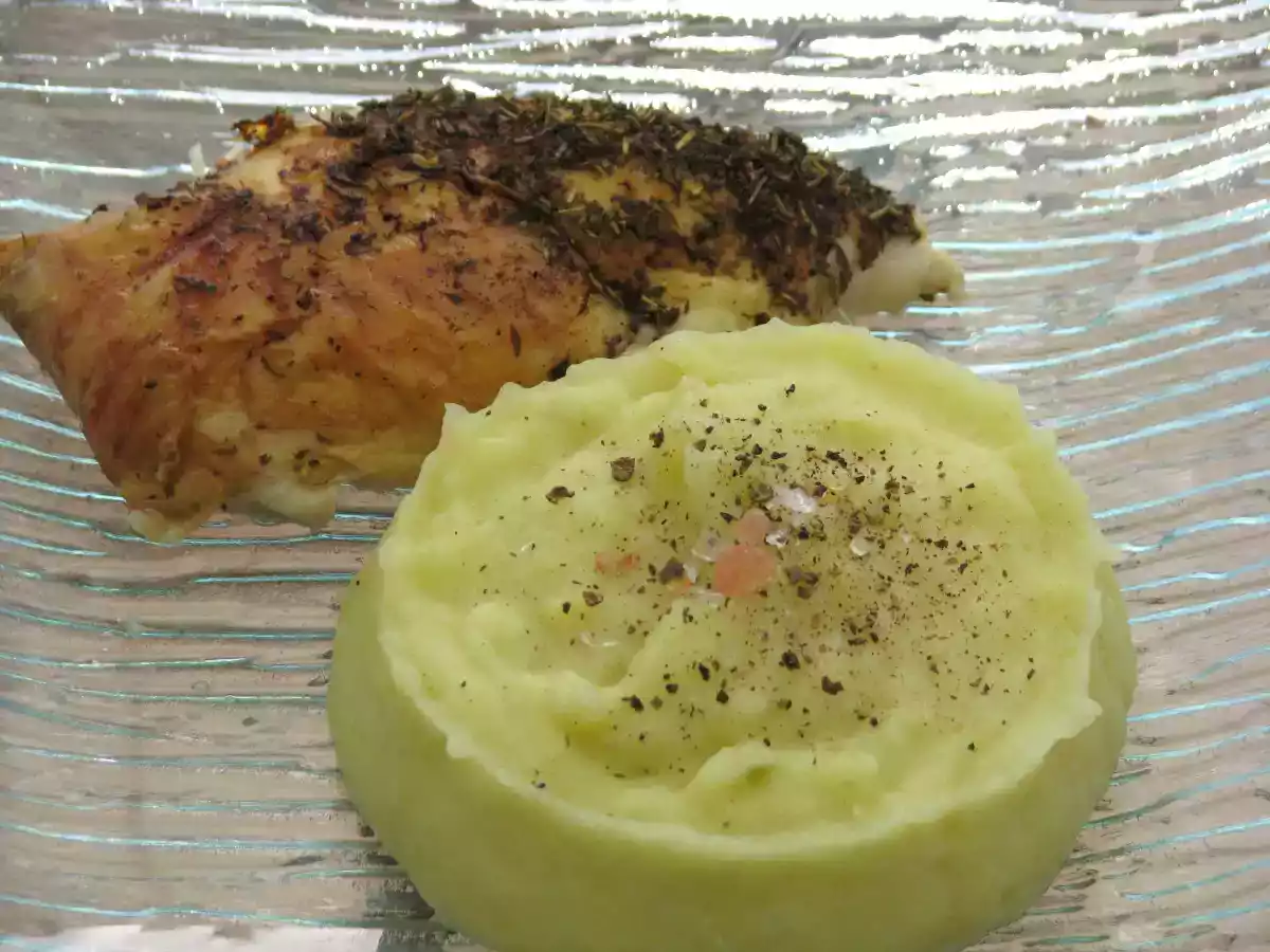 Purée de pomme de terre/fenouil au piment du Mexique