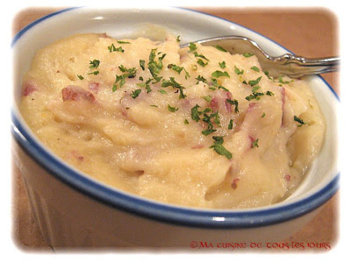 Recette de purée de pommes de terre au céleri-rave