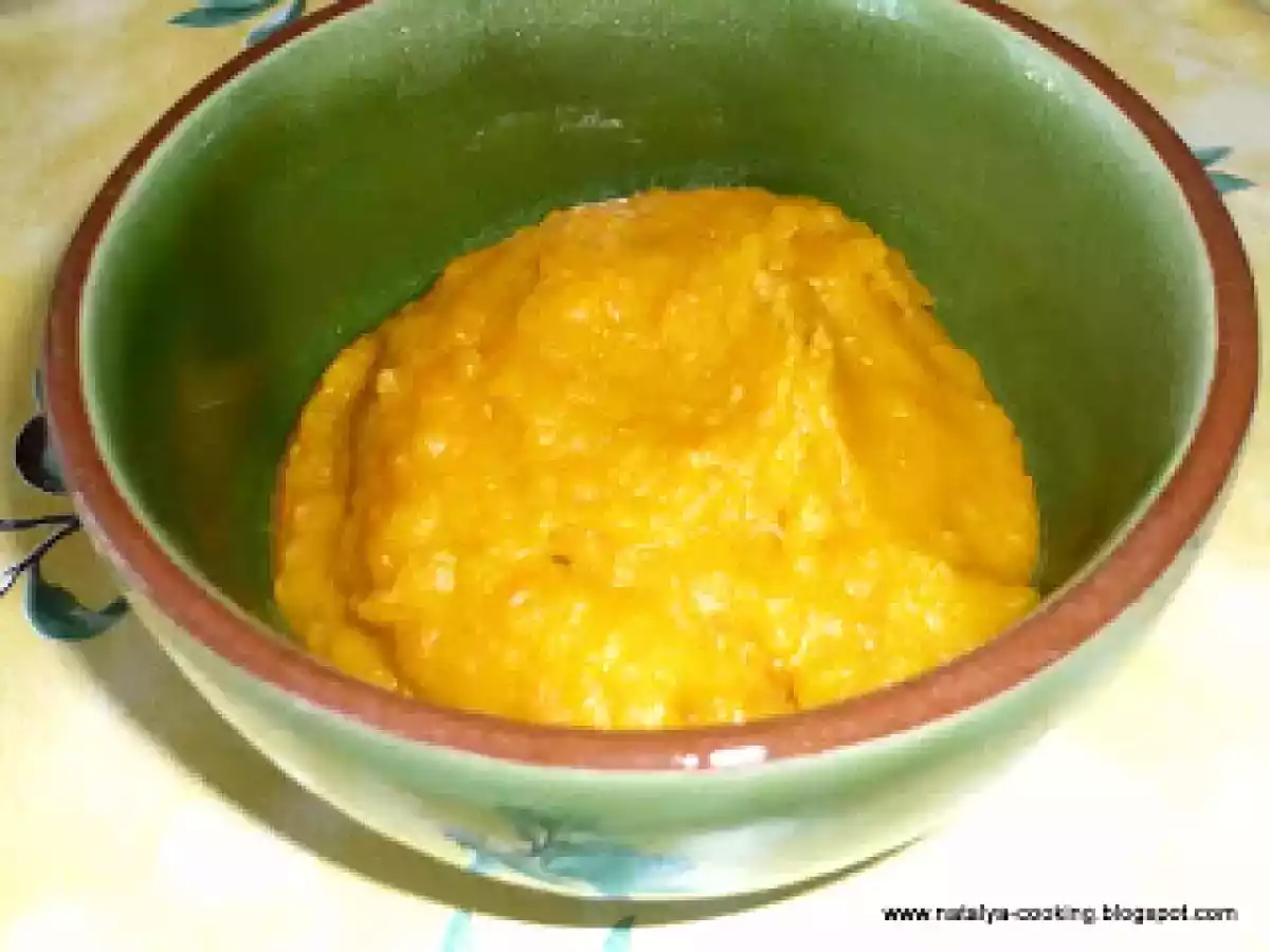 Purée de potimarron, carottes et pommes de terre