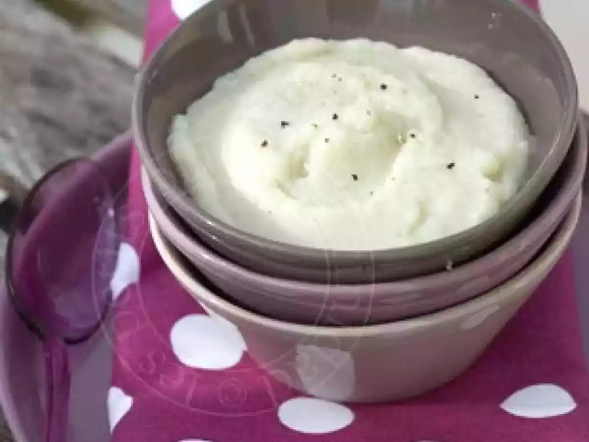 Purée de topinambour délicieuse