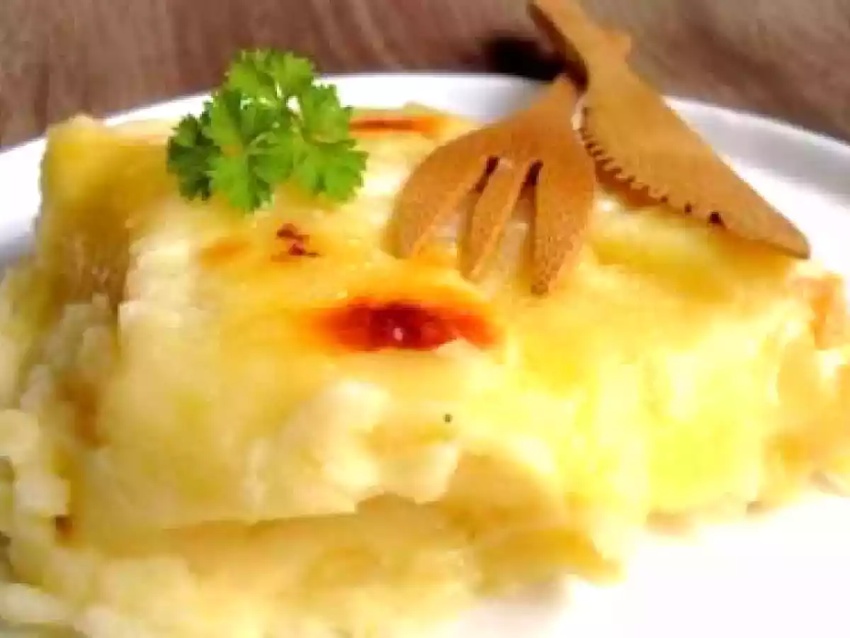 Purée Gratinée au Maroilles