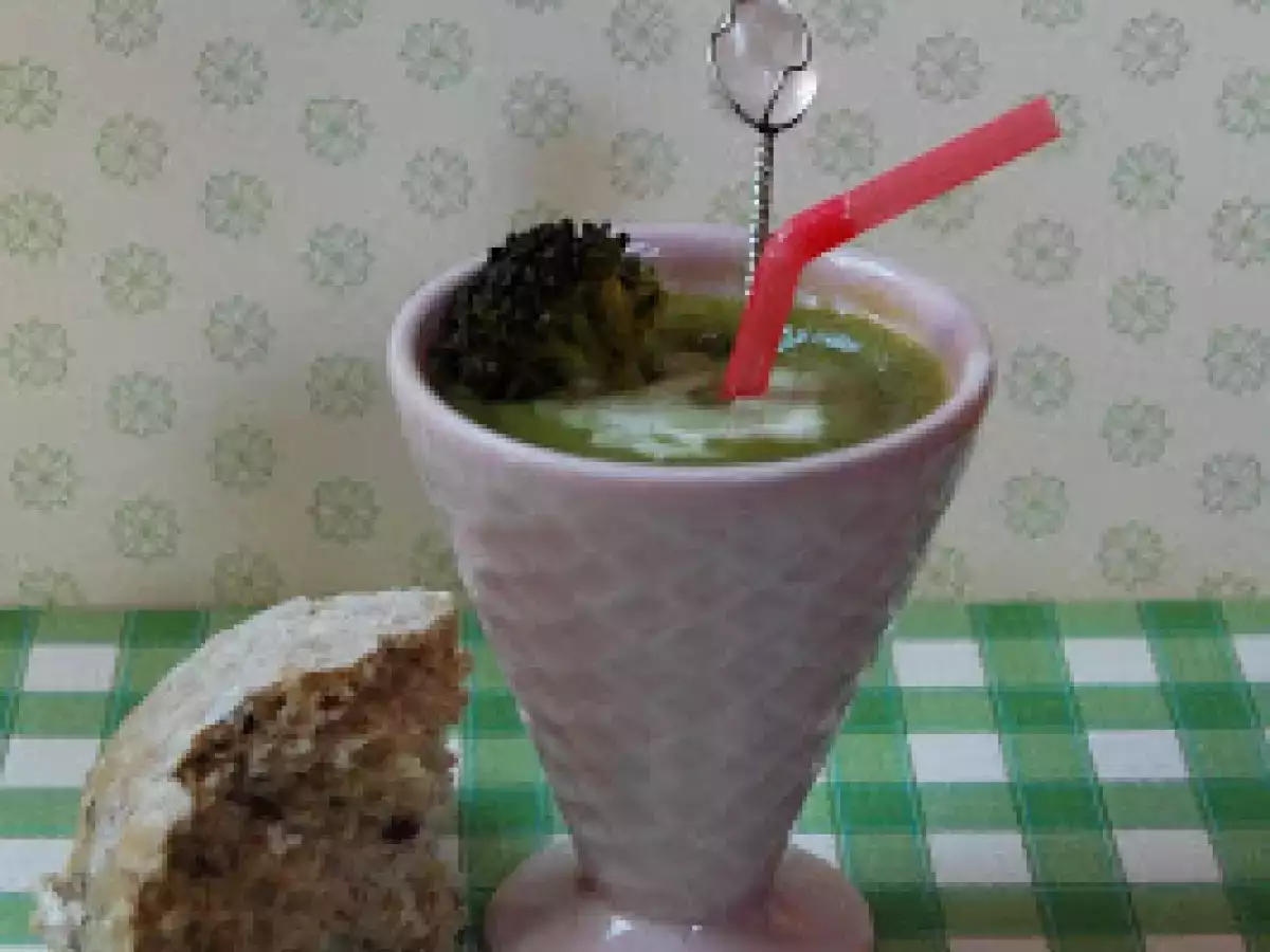 Purée ou velouté de brocolis et courgette - photo 2