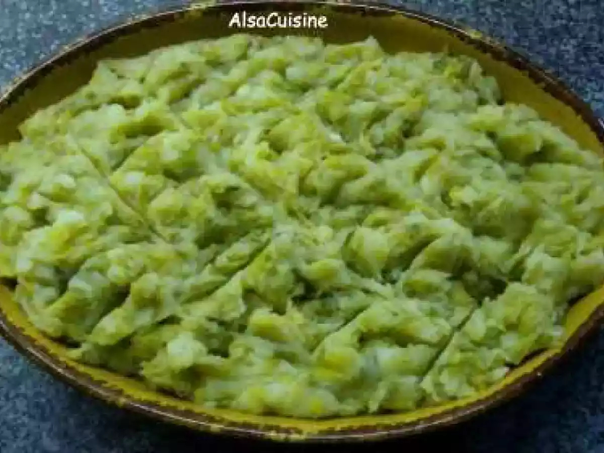 Purée poireaux / pommes de terre au Pont-l'Evêque et aux cèpes