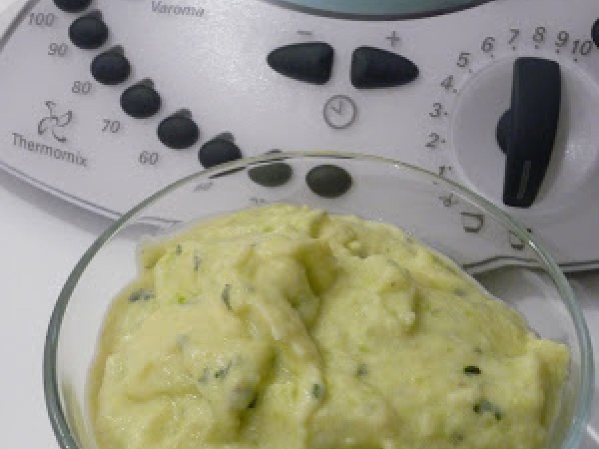 Recette purée pommes de terre courgettes au thermomix