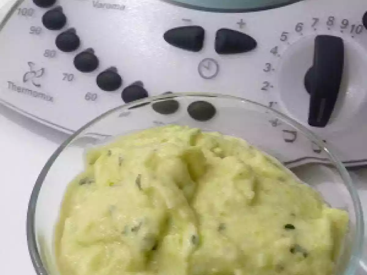 Purée pommes de terre et courgettes au thermomix