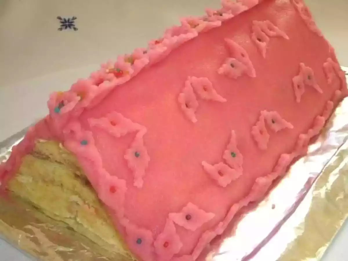 Pyramide au massepain - photo 2