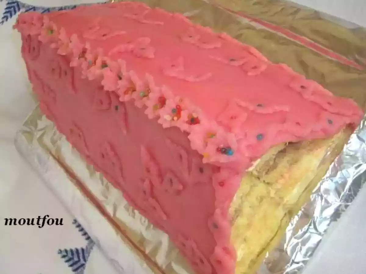 Pyramide au massepain - photo 3