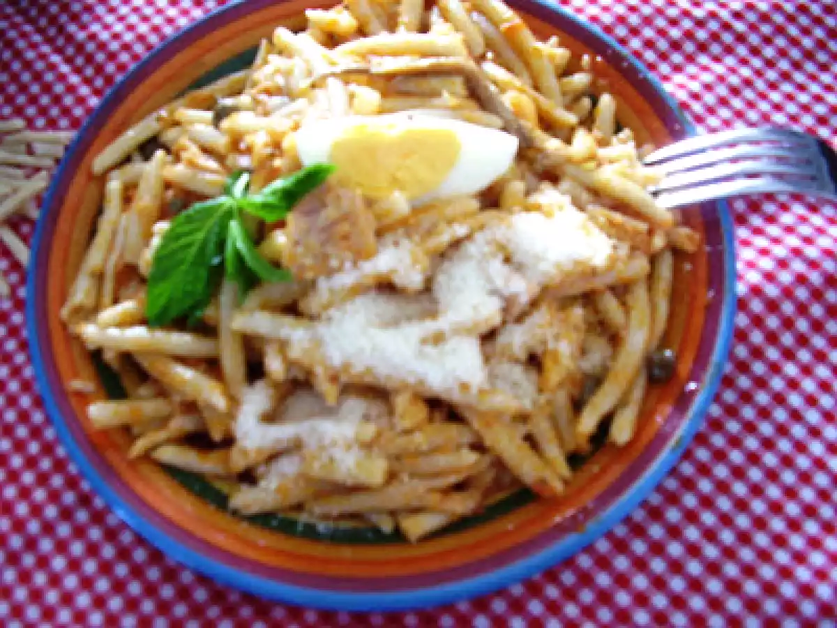 Quand je fais ma Puttanesqua!! aux pâtes bizertines - photo 3