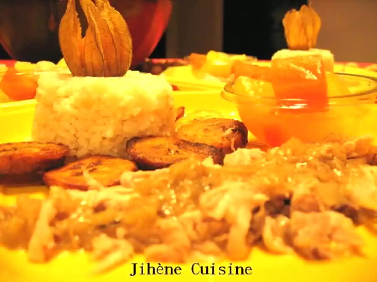 QUAND LA CUISINE IVOIRIENNE FLIRTE AVEC LA SENEGALAISE:ALLOCO & POULET YASSA - photo 2
