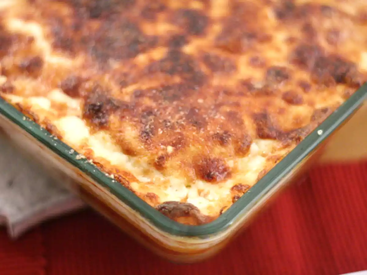 Quand la Grèce s'invite en Italie: lasagnes à la Moussaka