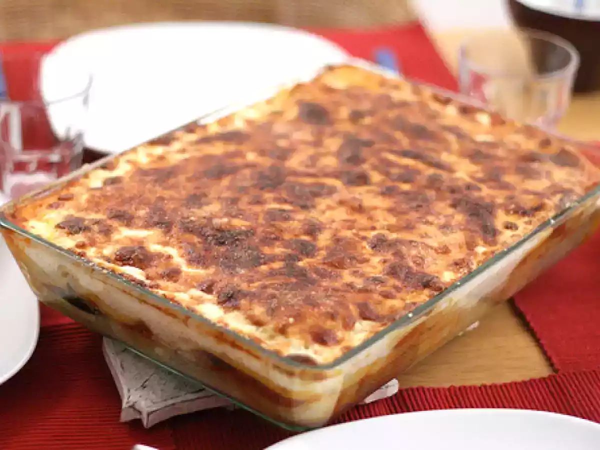 Quand la Grèce s'invite en Italie: lasagnes à la Moussaka - photo 3