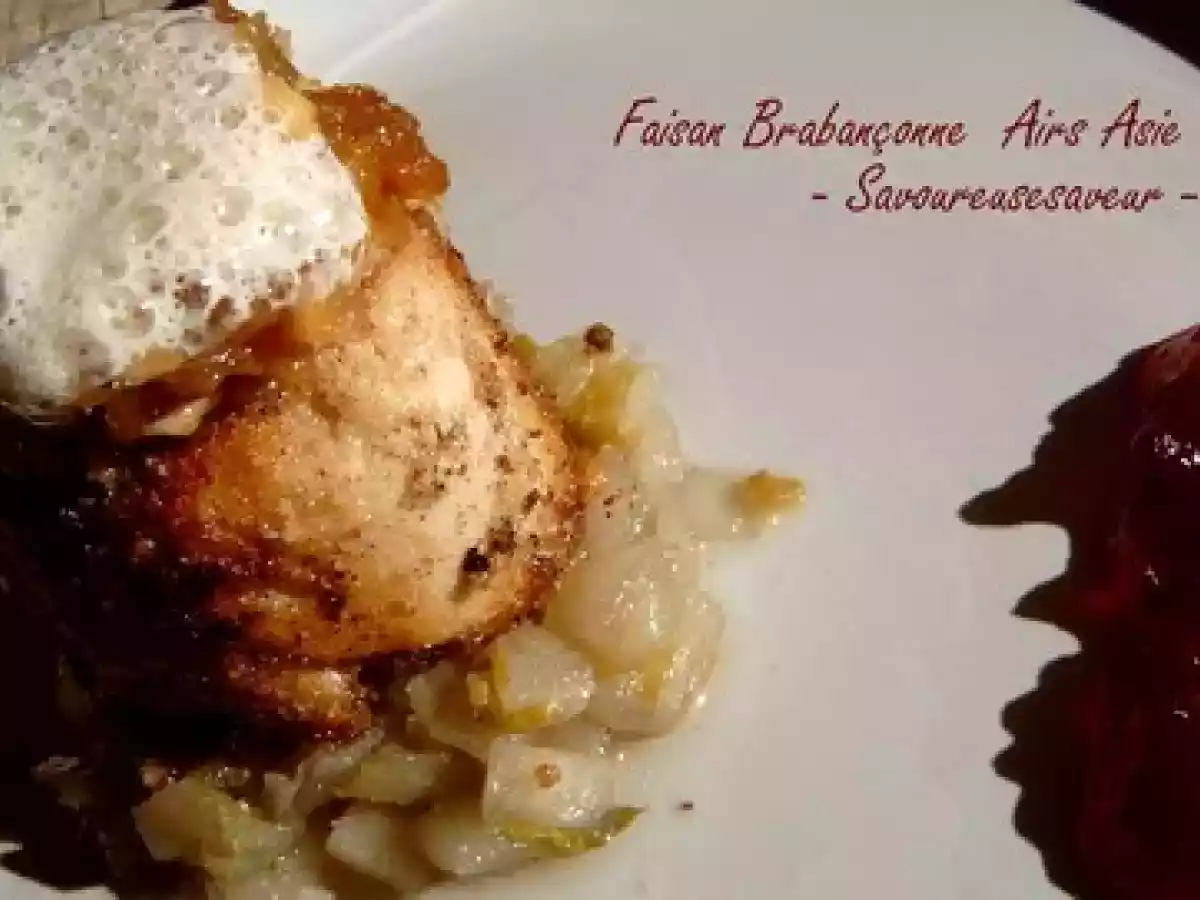 Quand le Faisan Brabançonne prend des Airs d'Asie