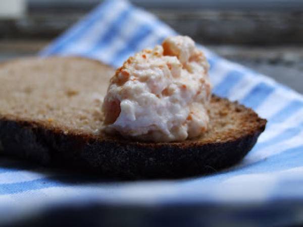 Quand mes crevettes rient .... Rillette de crevettes