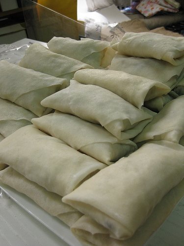 Quand Une Japonaise Se Met Au Chinois Rouleau De Printemps Frit