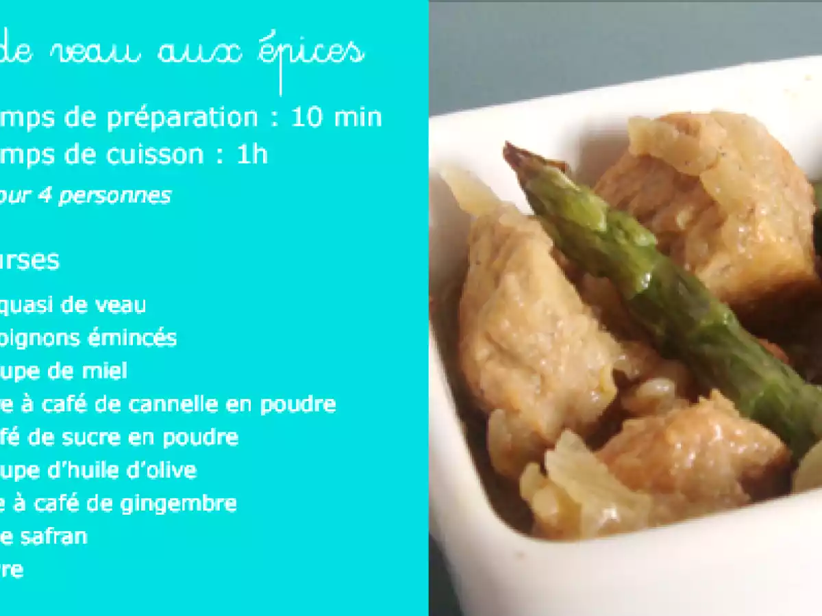 Quasi de veau aux épices