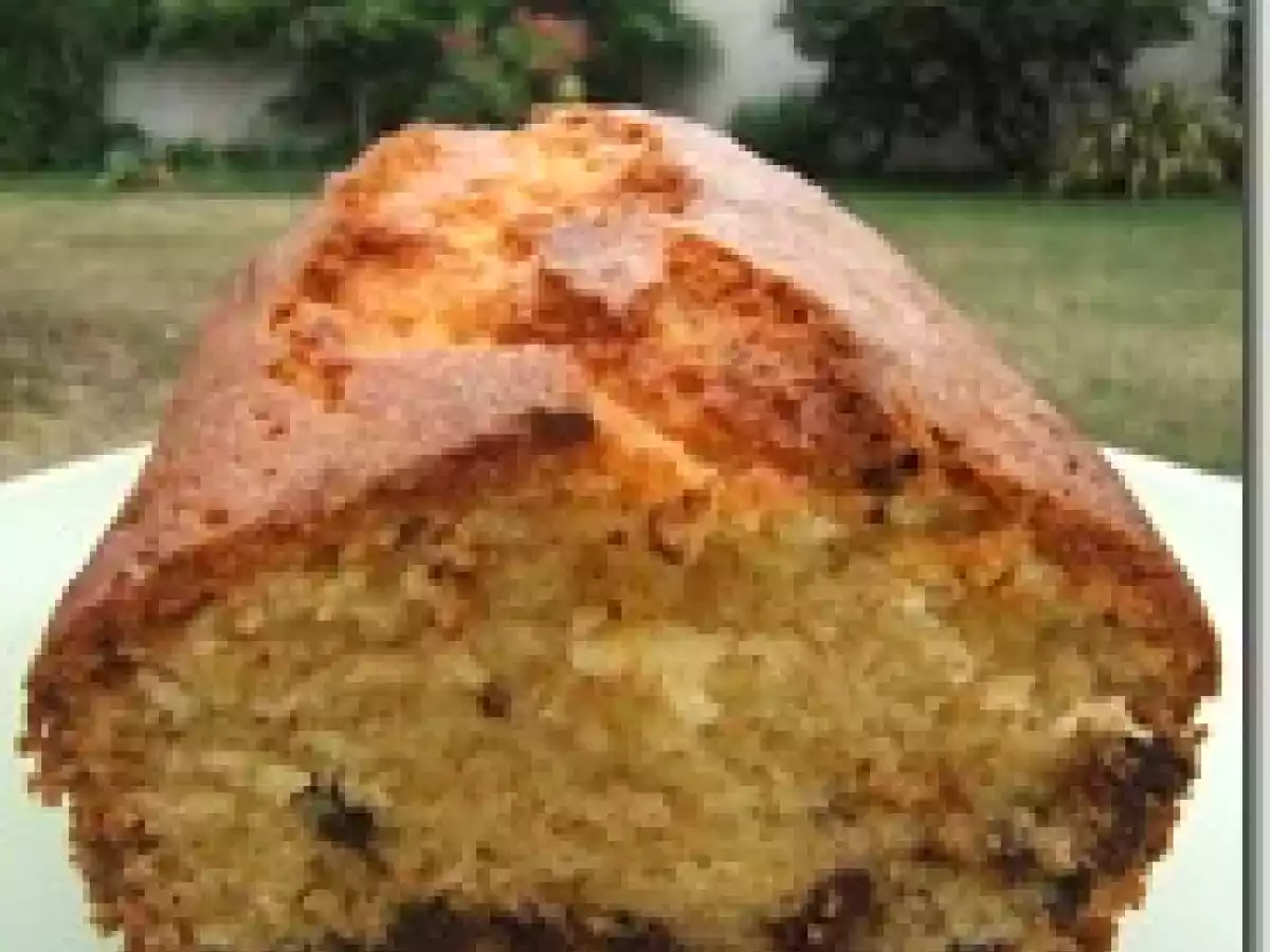 Quatre quart aux pépites de chocolat