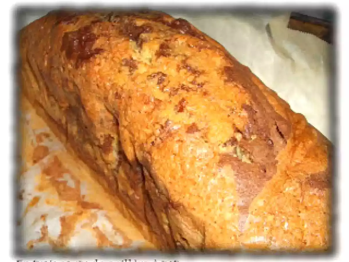 Quatre-quart Bicolore Vanille et Chocolat