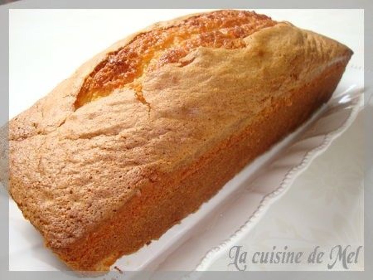 Recette de quatre-quart au beurre moelleux