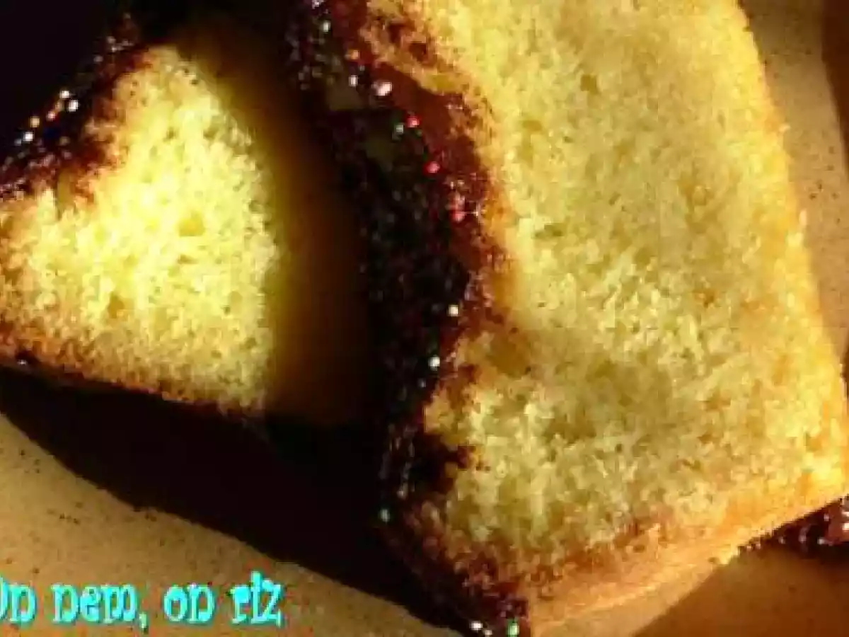 Quatre-quarts à la vanille et son glaçage au chocolat pimenté - photo 3