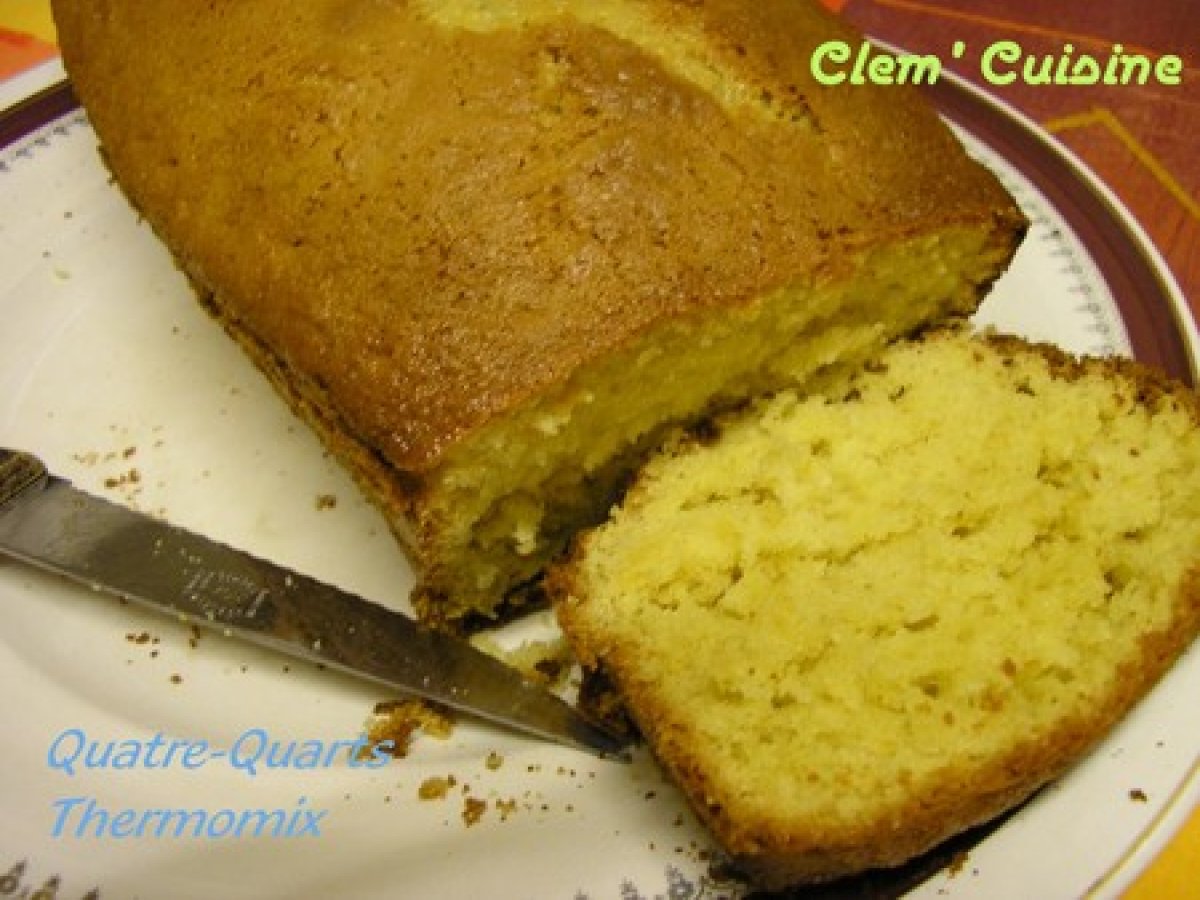 Quatre Quarts Allege Par Thermomix Recette Ptitchef