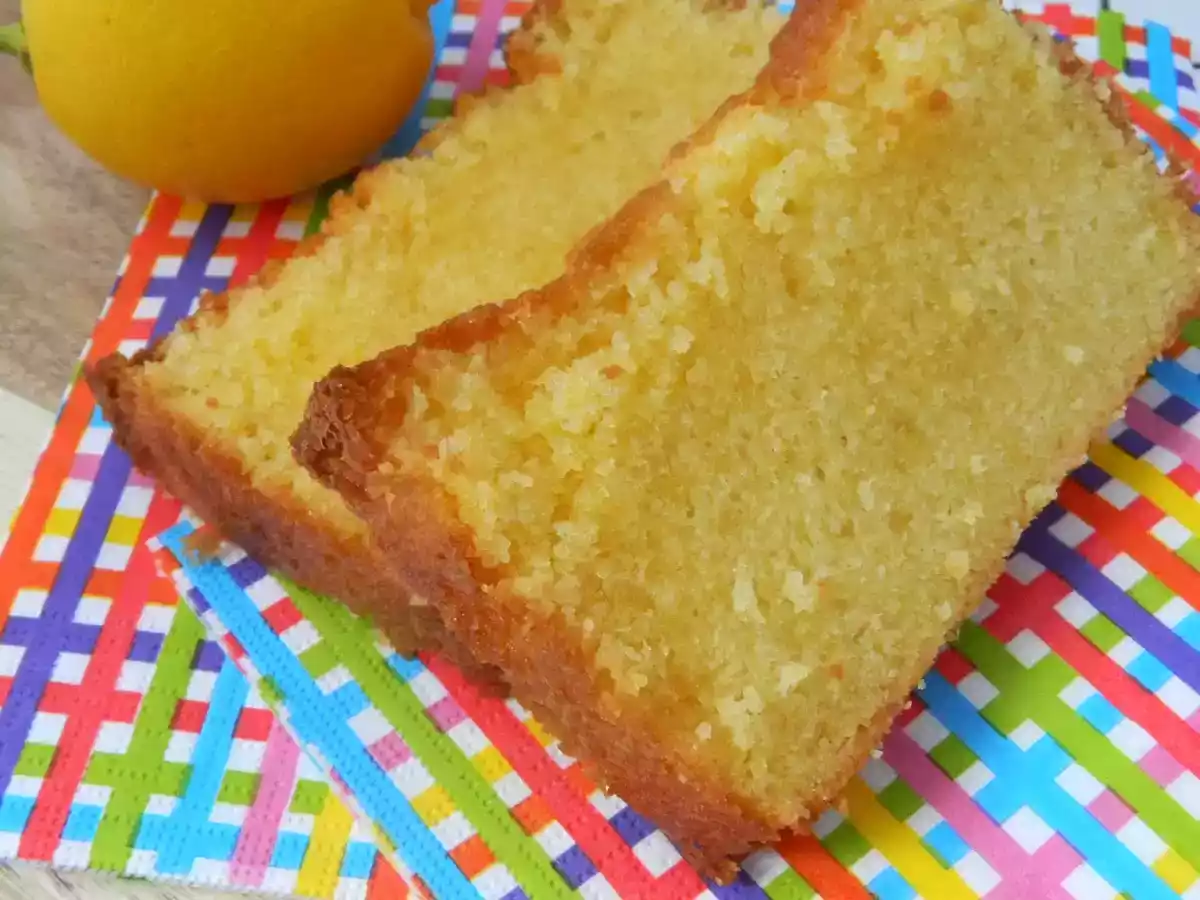 Quatre-Quarts au citron