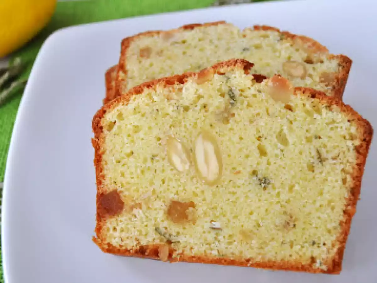 Quatre-quarts citron, angélique confite et verveine fraîche - photo 2