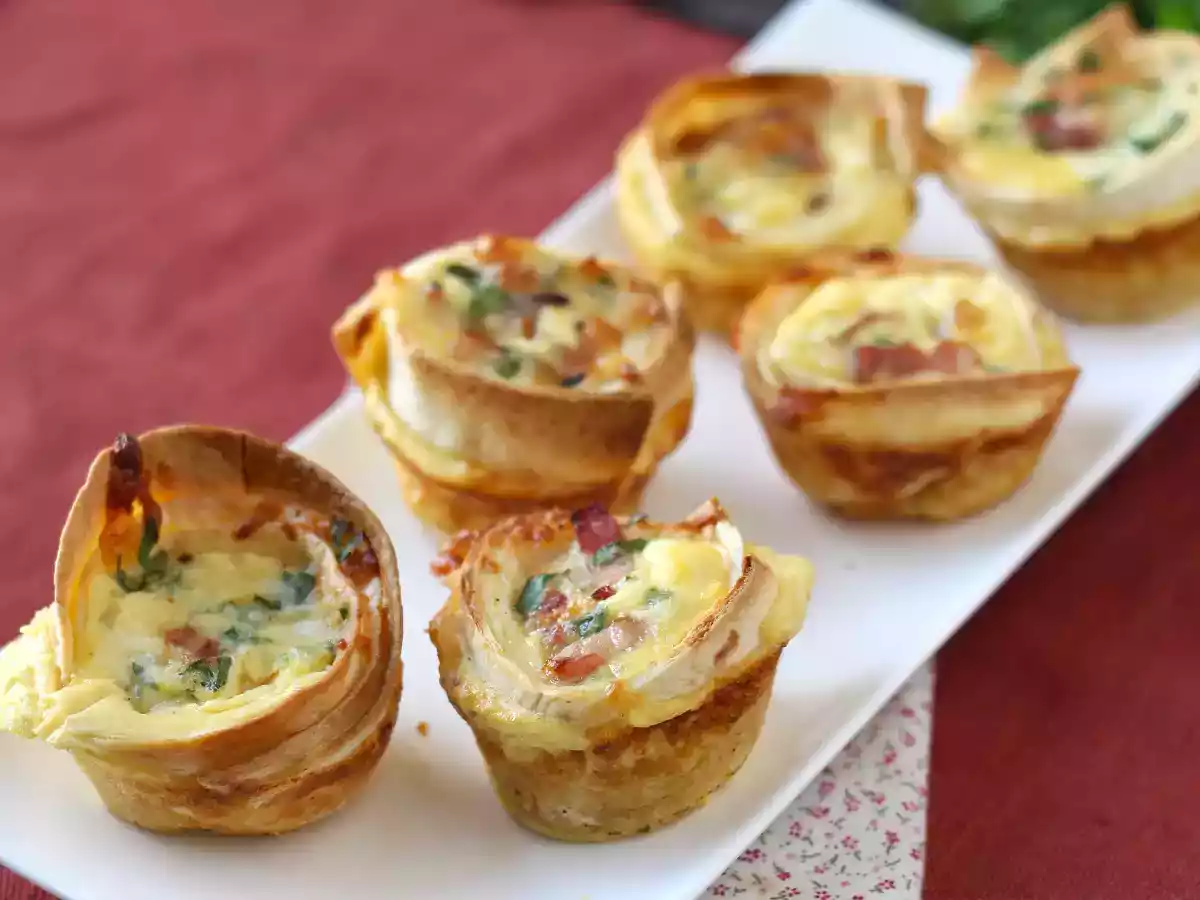 Que faire avec des tortillas? Des petites quiches faciles et économiques! - photo 2