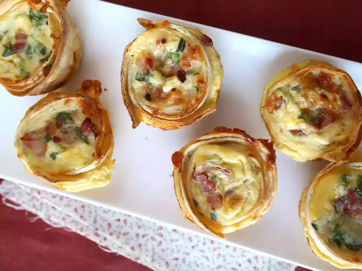 Que faire avec des tortillas? Des petites quiches faciles et économiques! - photo 4