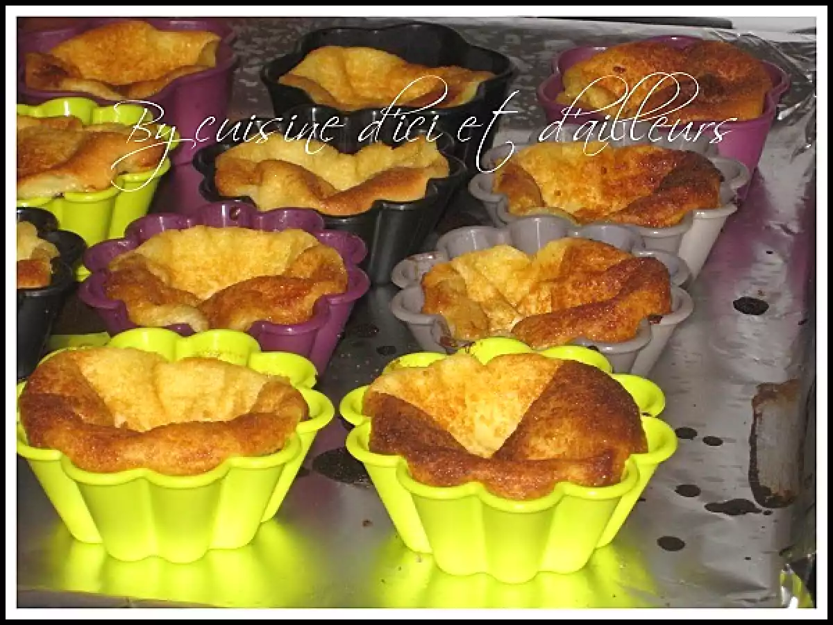 Queijades au lait concentré sucré