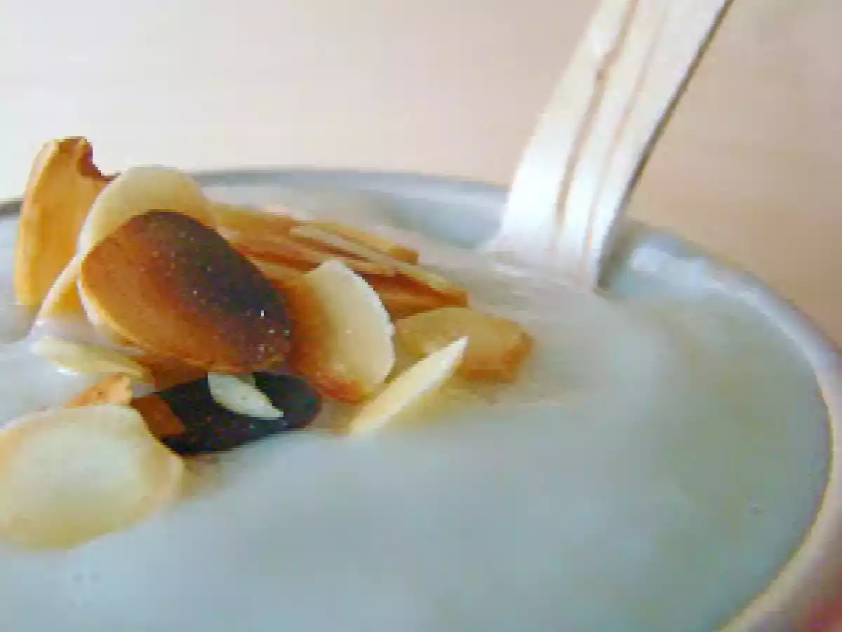 Quelques topinambours et du lait d'amandes pour un veloute tout doux... - photo 3